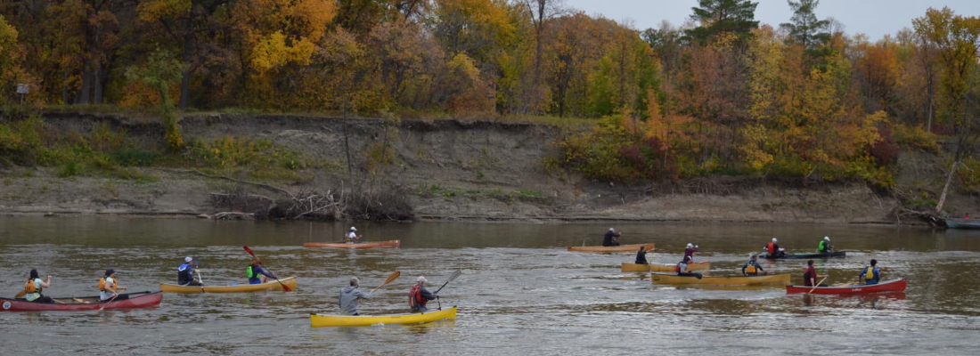 Red River Paddle Challenge Canoes
