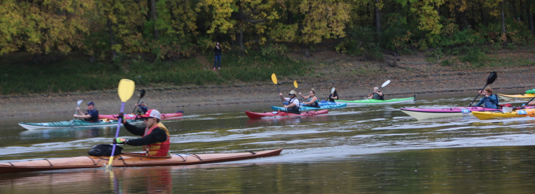 Red River Paddle Challenge Kayaks
