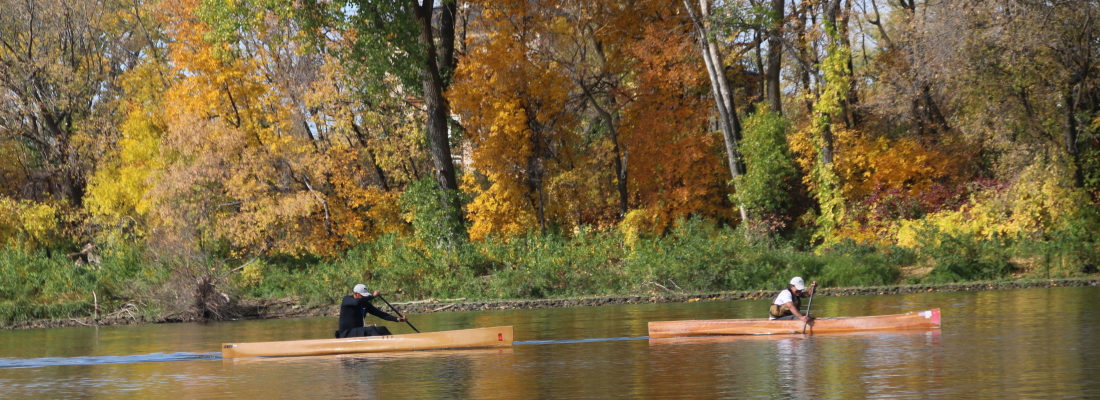 Red River Paddle Challenge Solo Canoes