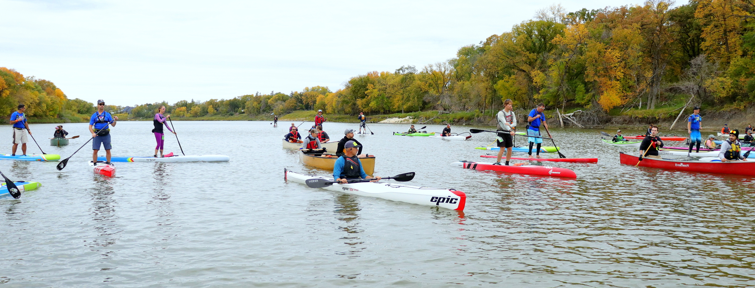 Red River Paddle Challenge Canoe