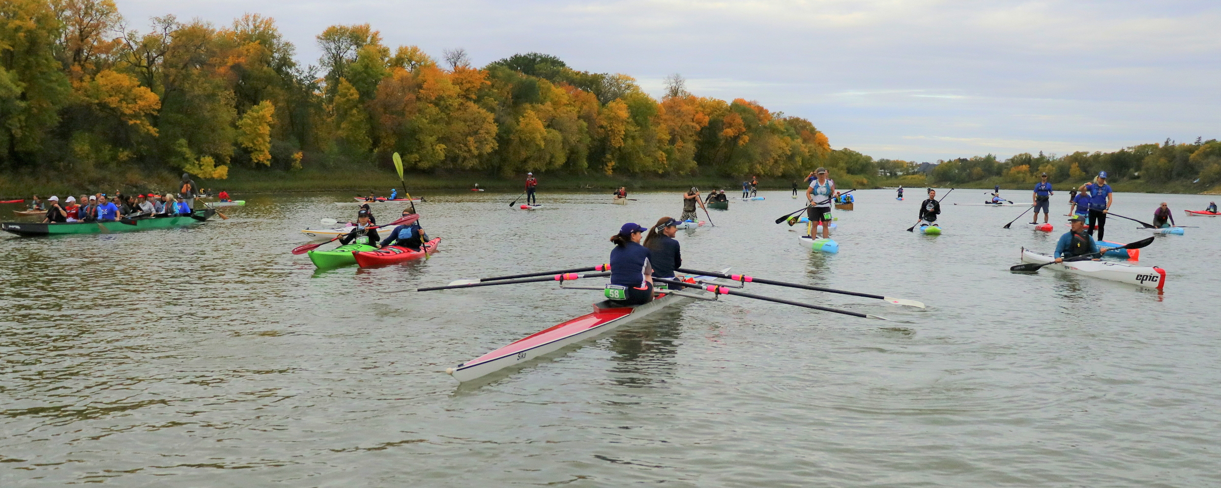 Red River Paddle Challenge Canoe