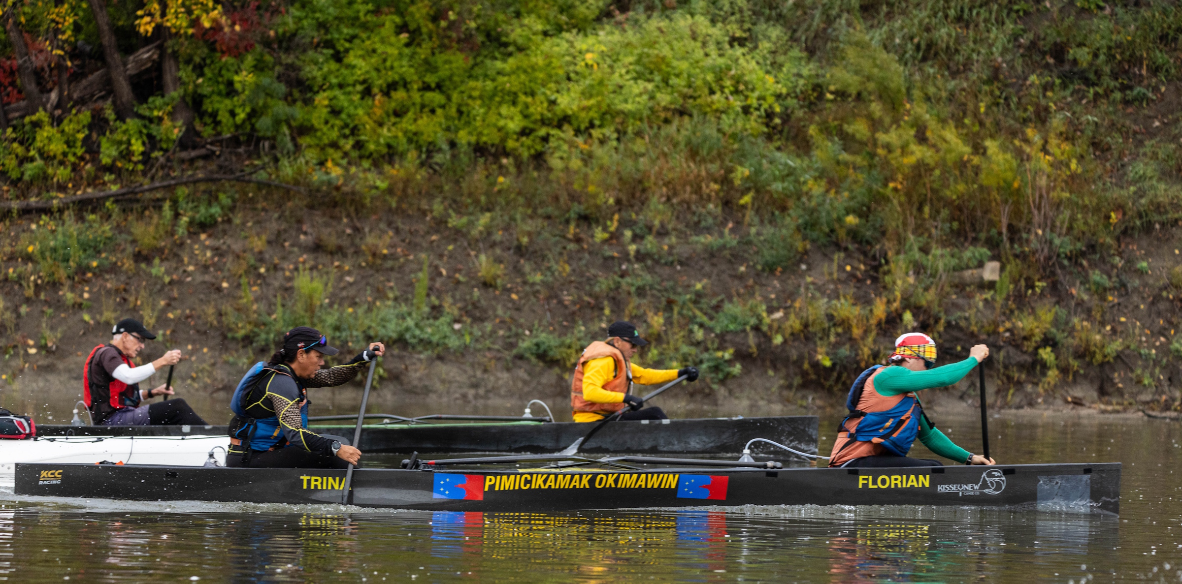 Red River Paddle Challenge Canoe
